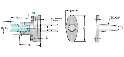 .315 Tool Bore Mechanical Image